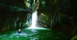 Le canyon du pont du diable Bauges