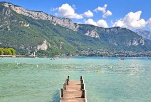 Le lac d'Annecy