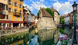 Le palais de l'Ile à Annecy