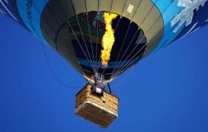 Montgolfière bruleur