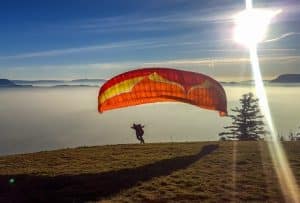 Parapente au Semnoz