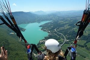 Parapente lac d'Aiguebelette