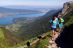 Randonnée en montagne près d'Annecy