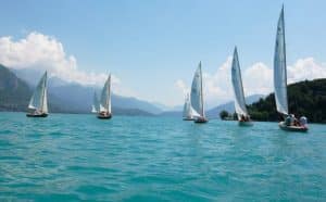 Régate lac d'Annecy