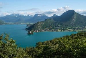 Roc de chère lac d'Annecy