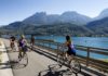 Tour du lac en vélo