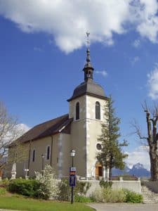 Eglise de Saint-Martin-de-Bellevue en Haute-Savoie