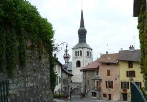 Eglise de la Roche-sur-Foron en Haute-Savoie