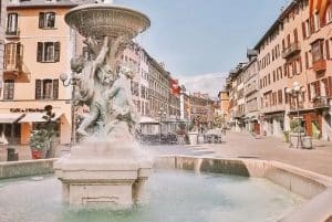 Fontaine des Marmousets à Chambéry