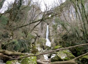 La cascade de Barbanaz à Frangy