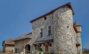 La maison forte de Rossy à Choisy