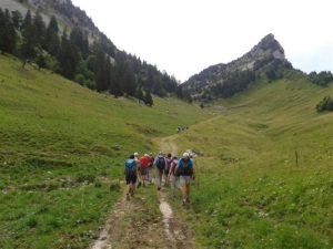 La randonnée du Chalet de l'Aulp-Riant à Alex