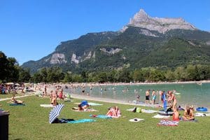 Lac de Passy en Haute-Savoie