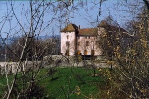 Le château de Monthoux à Pringy