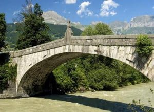 Le vieux Pont de Saint-Martin à Sallanches