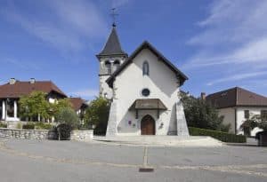 L'église Saint-Christophe à Argonay