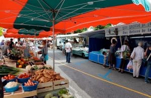 Marché à Gaillard