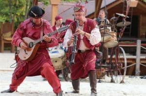 Musiciens Grandes Médiévales d'Andilly en Haute-Savoie