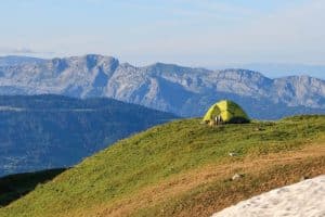 Bivouac en altitude à Thônes