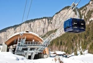 Le téléphérique Prodains Express à Morzine-Avoriaz