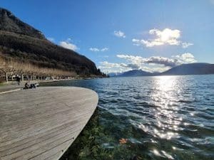 Les pontons d'Annecy-le-Vieux