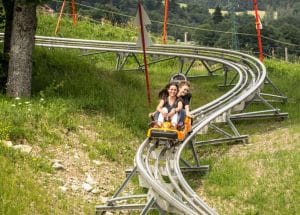 Luge quatre saisons à Combloux