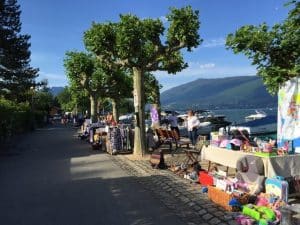 Marché à Veyrier-du-Lac