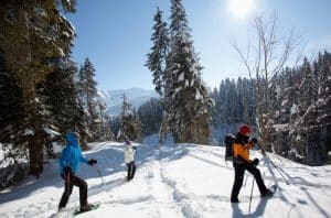 Megève sortie du mont Platard