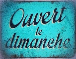 Ouvert le dimanche Annecy