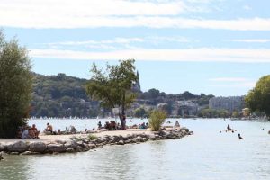 Plage d'Albigny à Annecy-le-Vieux