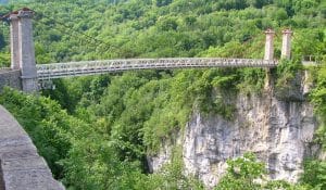 Pont de l'Abîme en Haute-Savoie