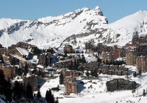 Station d'Avoriaz en Haute-Savoie