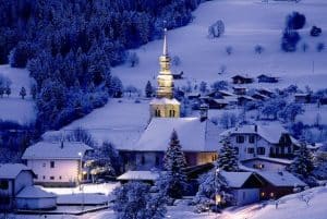 Station de Combloux en Haute-Savoie