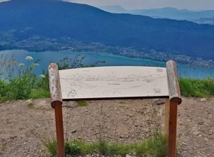 Table d'orientation mont Veyrier