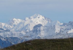 Vue du Mont-Blanc depuis le Salève