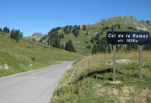 col de la Ramaz en Haute-Savoie