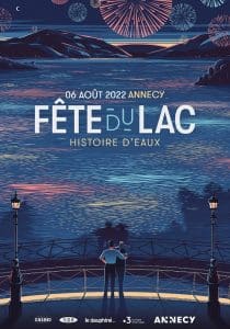 fête du lac Annecy affiche 2022