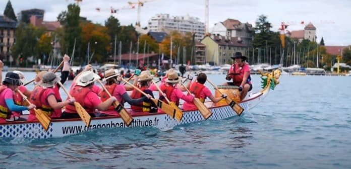 festival de dragon boat annecy