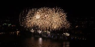 fête du lac Annecy depuis le Veyrier