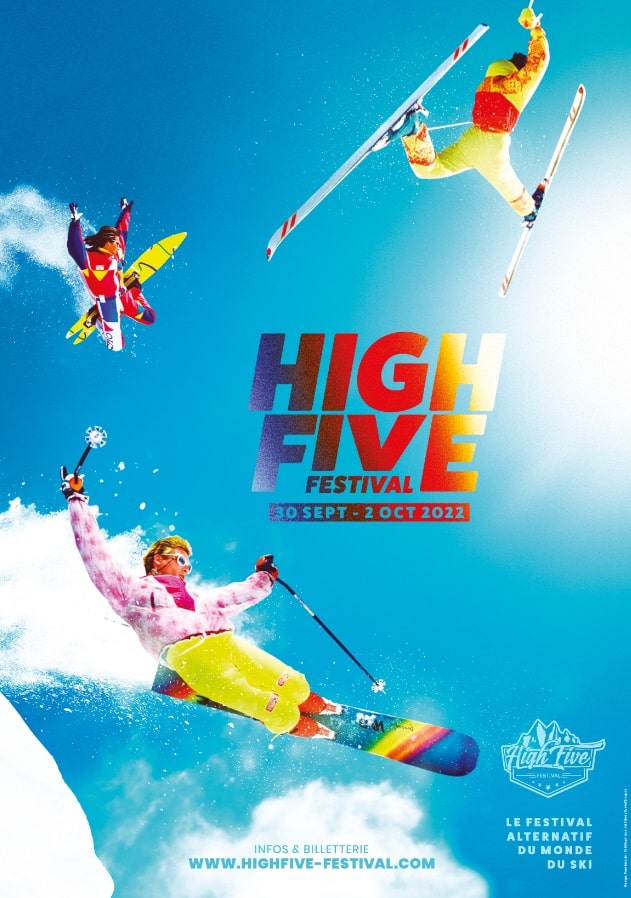 affiche 2022 du high five festival annecy