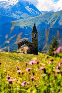 chapelle de st pierre d'extravache © M. Pitteloud