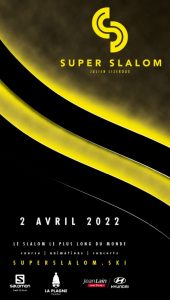 affiche super slalom 2022