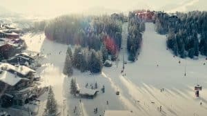 courchevel front de neige