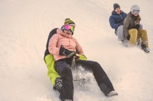 luge entre amis