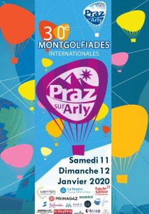 montgolfiades praz sur arly affiche 2020