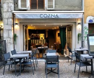 restaurant cozna annecy