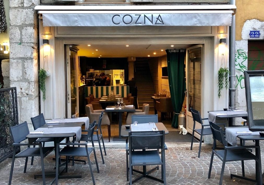 restaurant cozna annecy