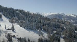 vue aériennes domaines des arcs