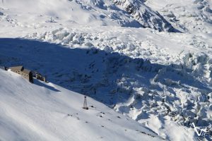 glacier aiguille du midi