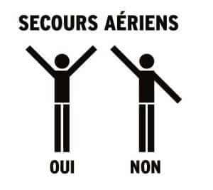 signaux secours aériens